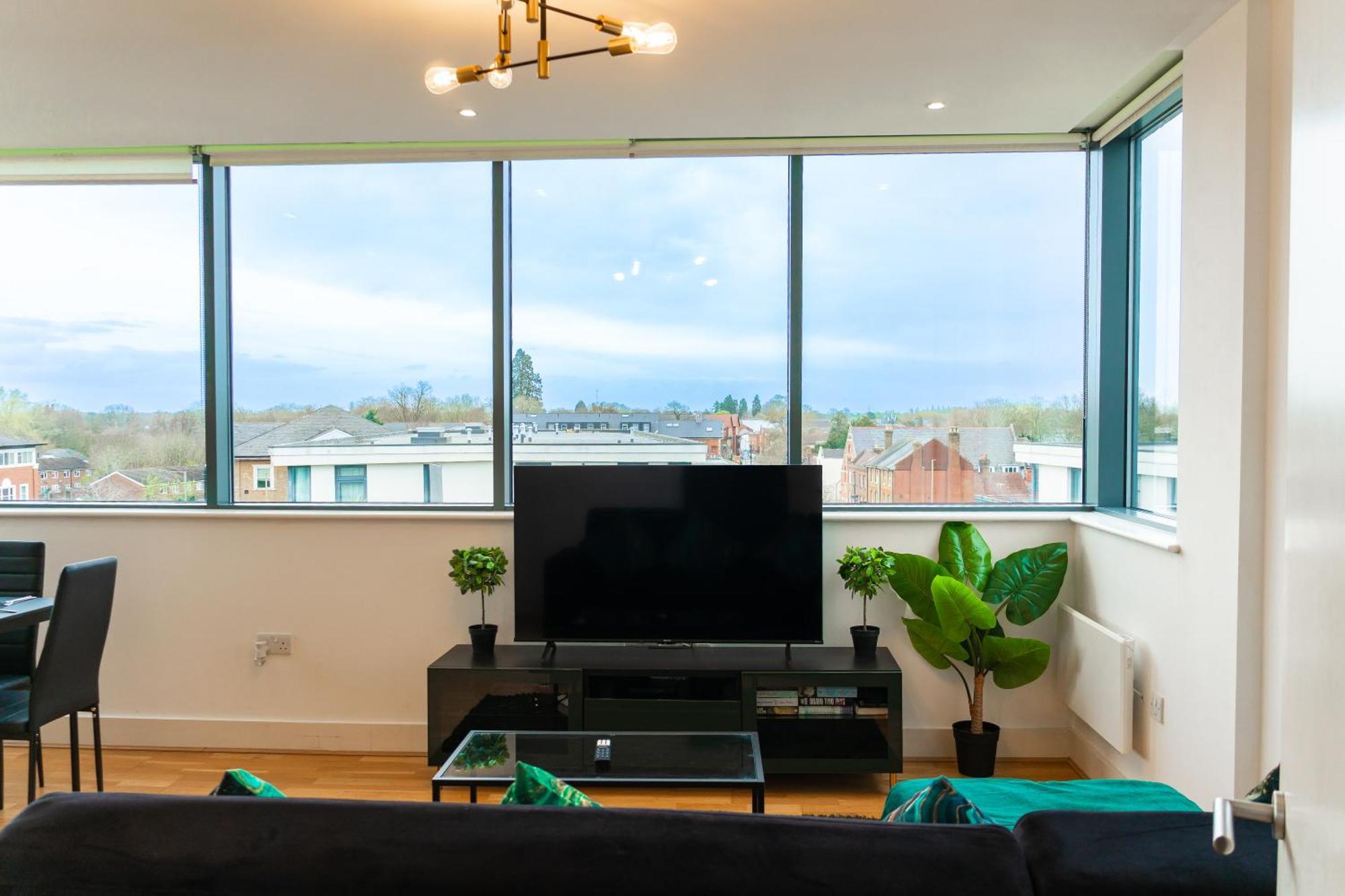 The Regency Suite - Modern 2-Bed 1-Bath Apartment Chertsey Exteriér fotografie